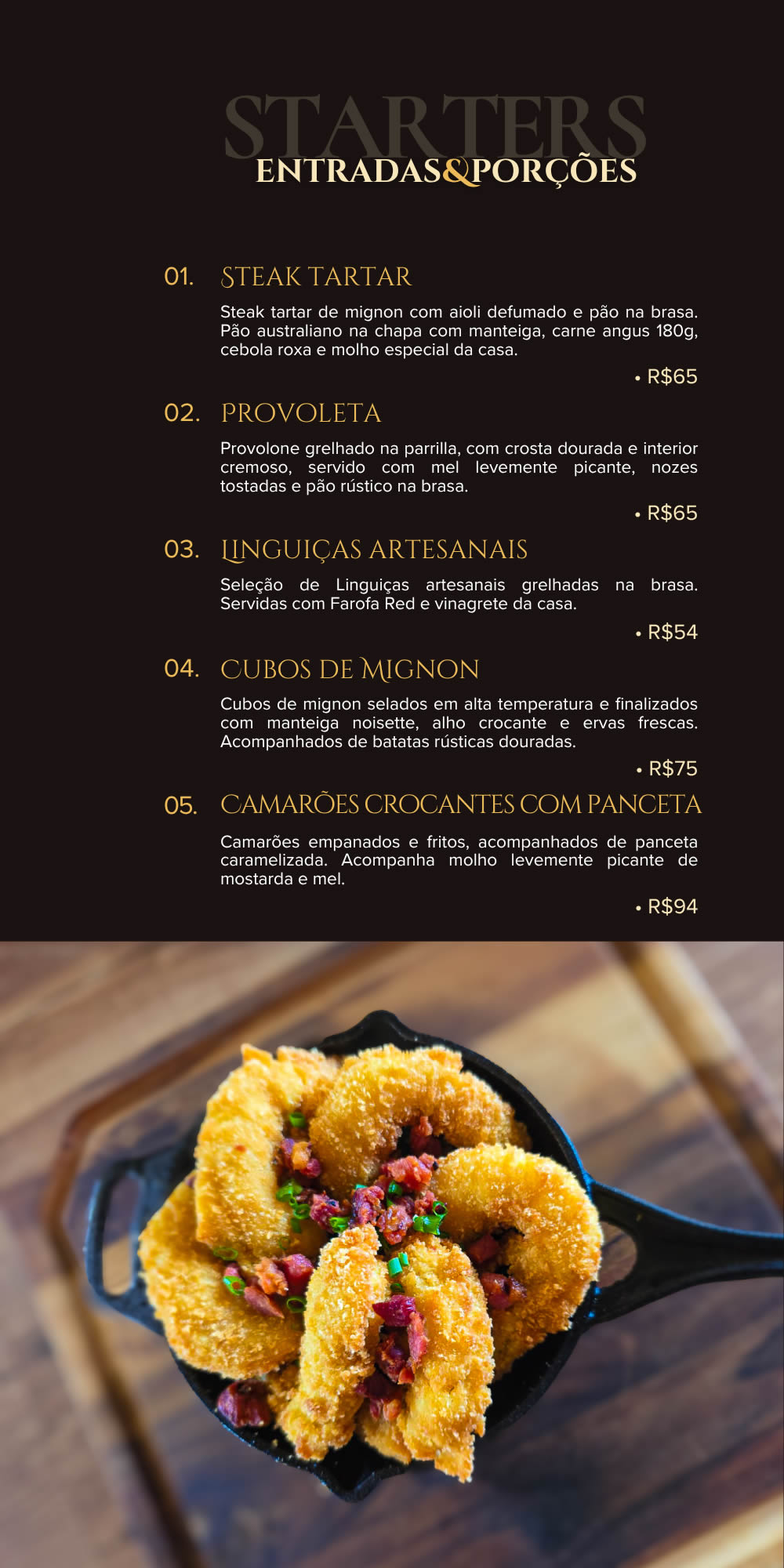 Menu RedTrees