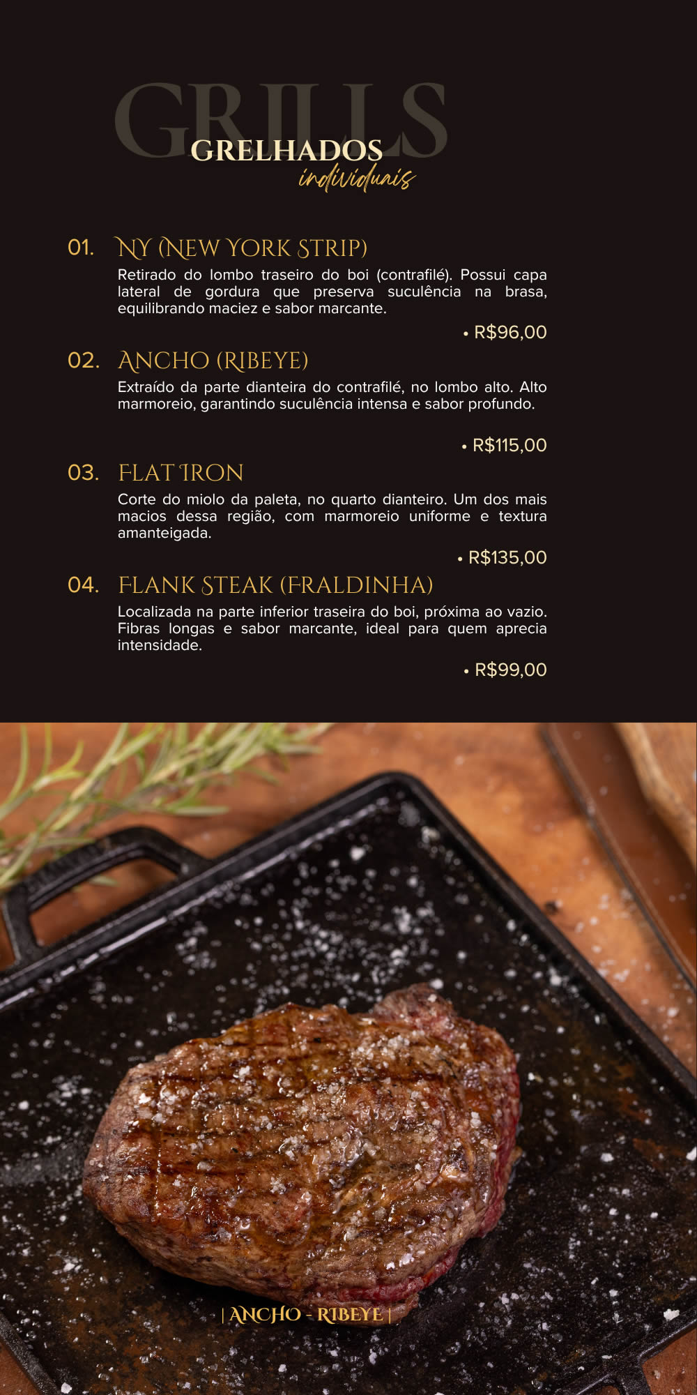 Menu RedTrees