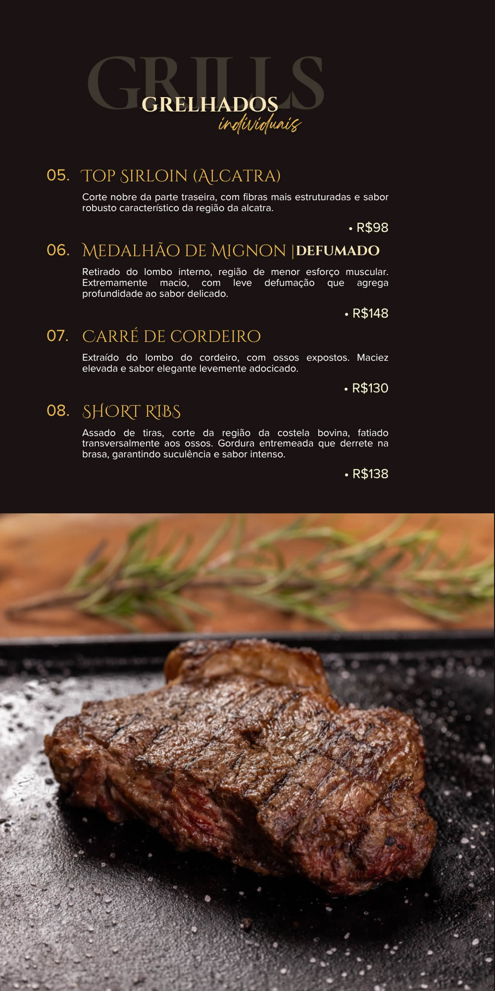 Menu RedTrees