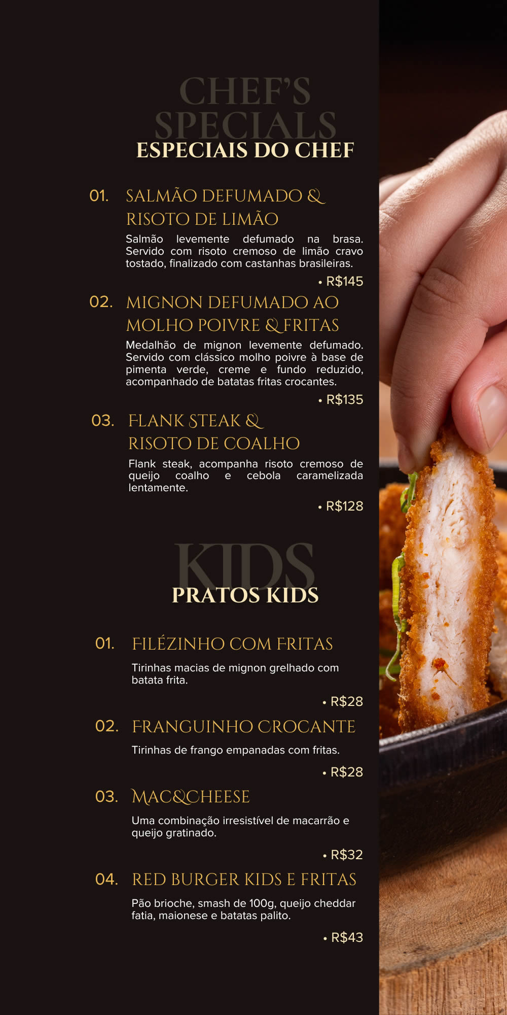 Menu RedTrees