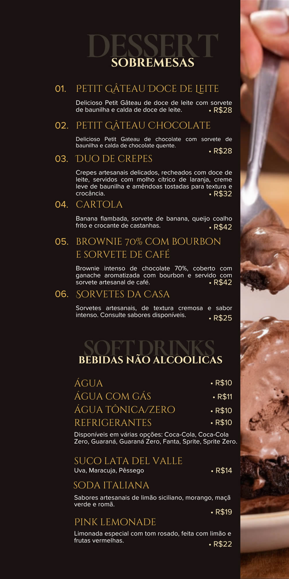 Menu RedTrees