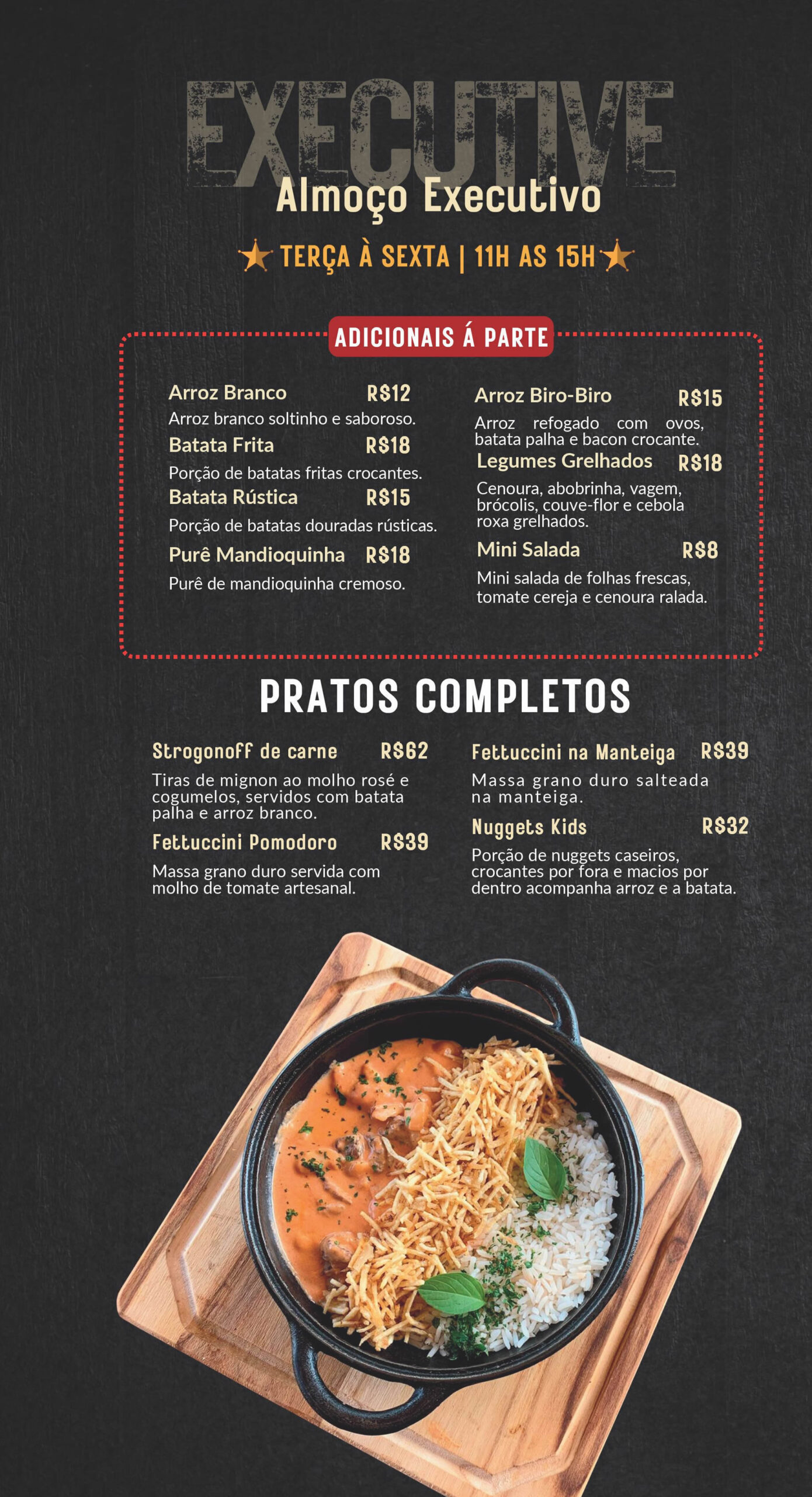 Menu Redtrees
