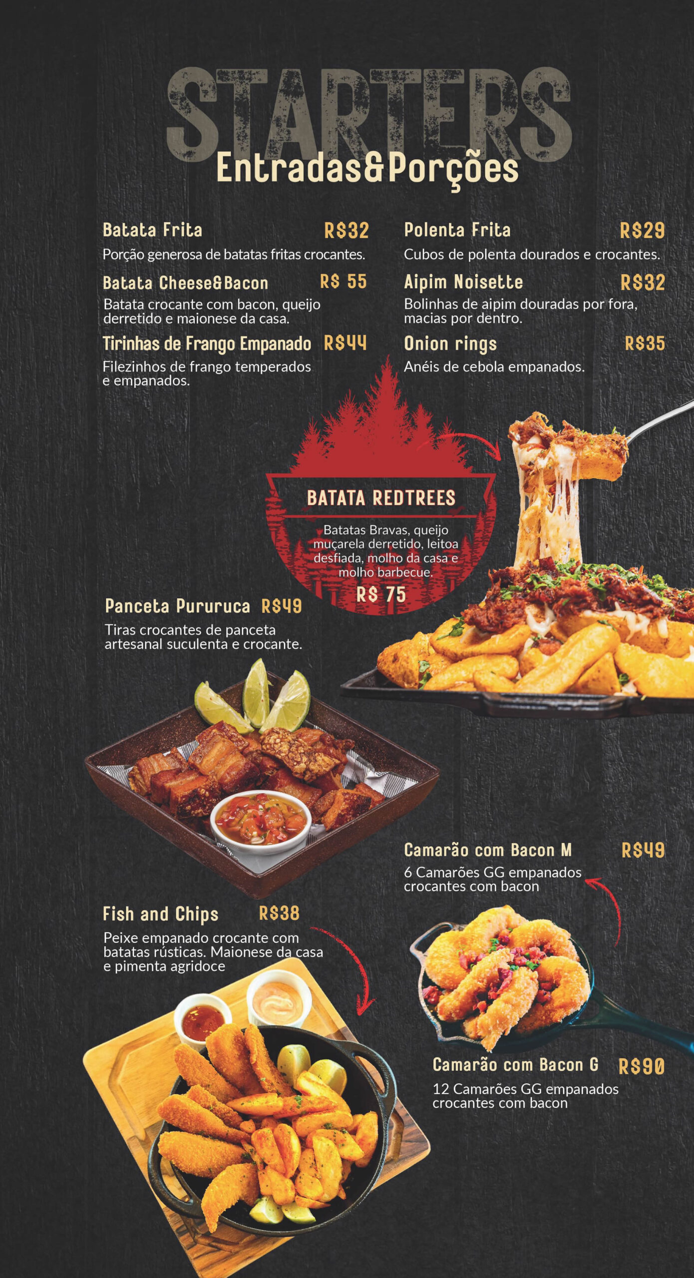 Menu Redtrees