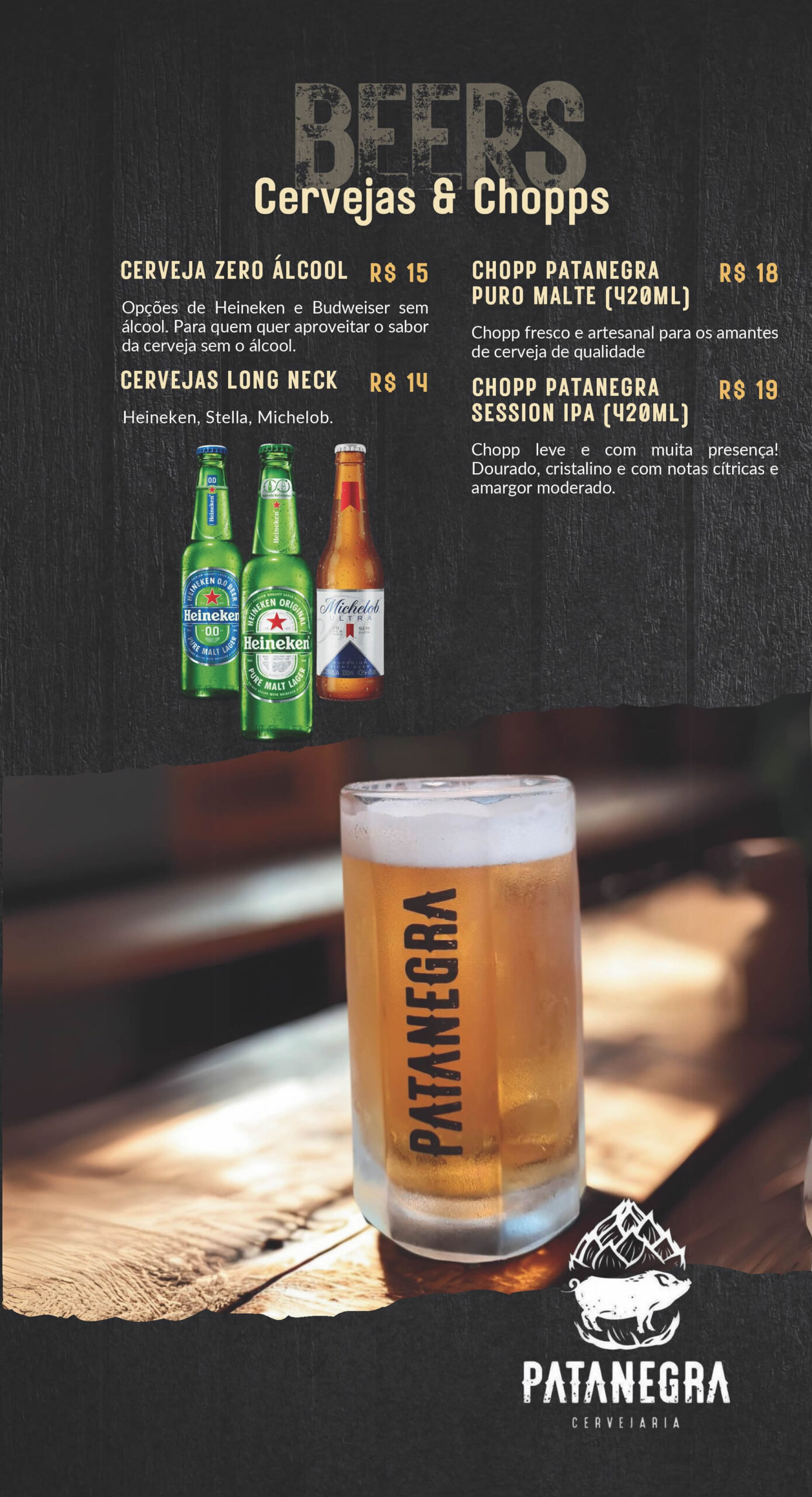 Menu Redtrees