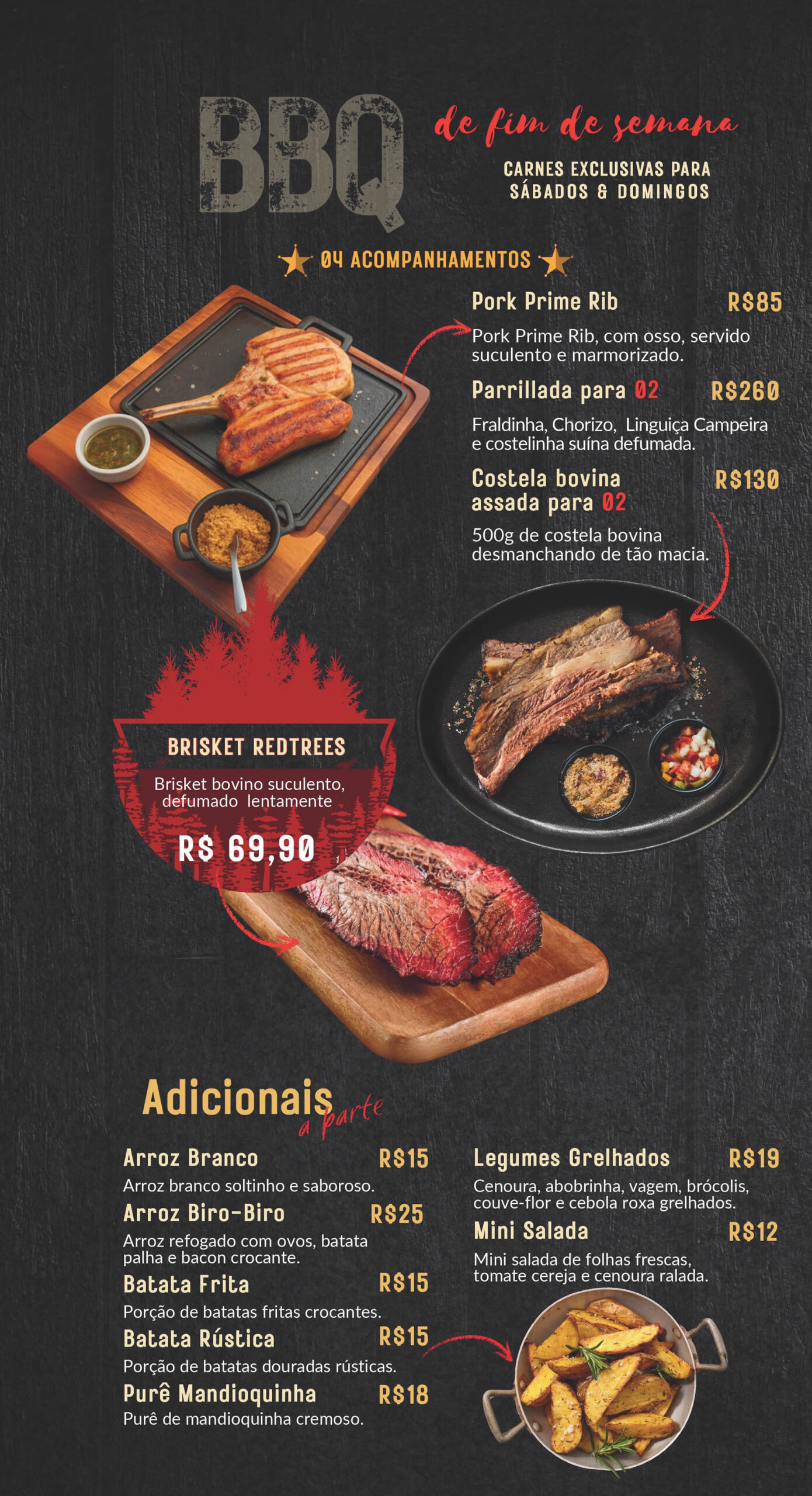 Menu Redtrees