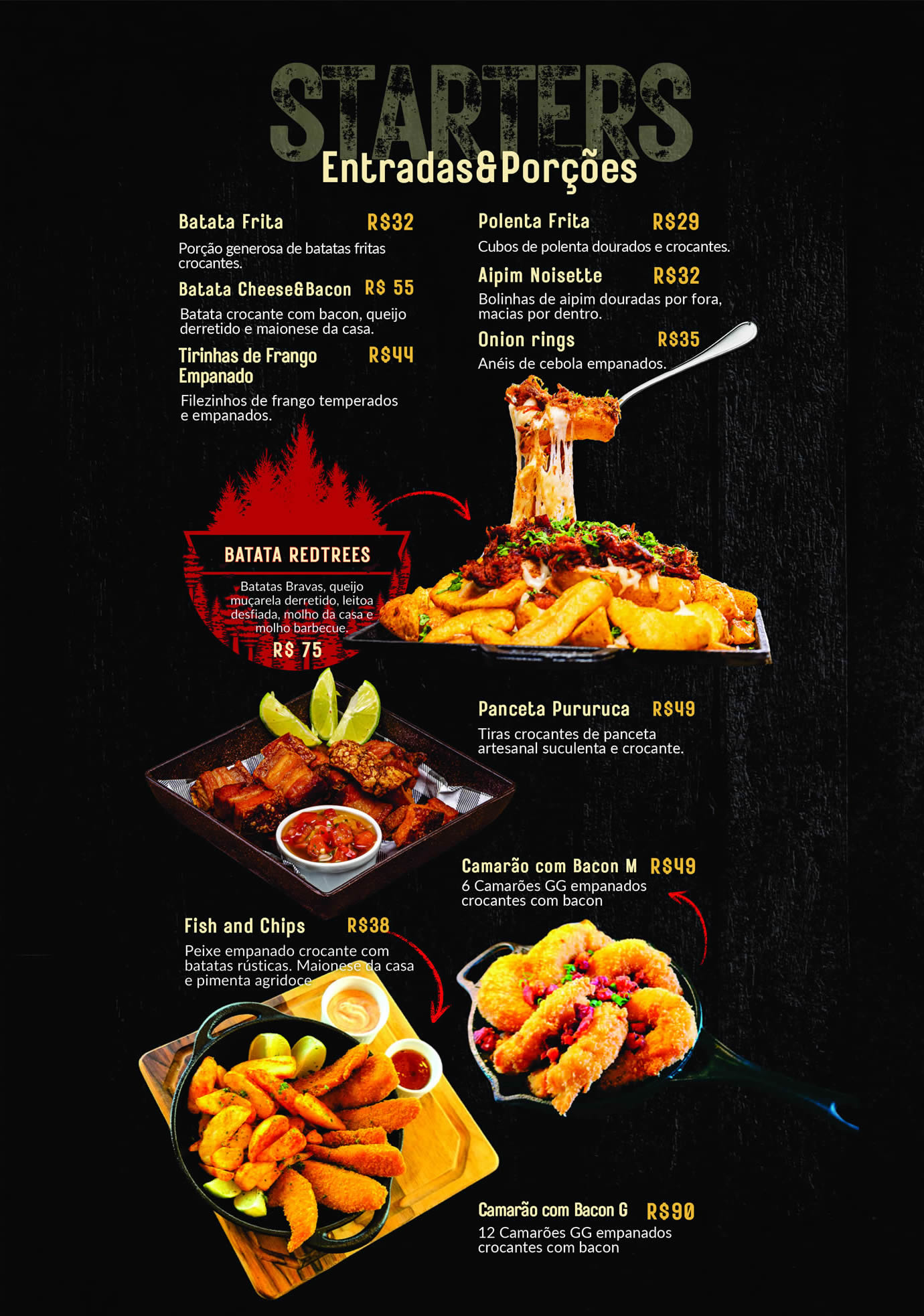 Menu RedTrees