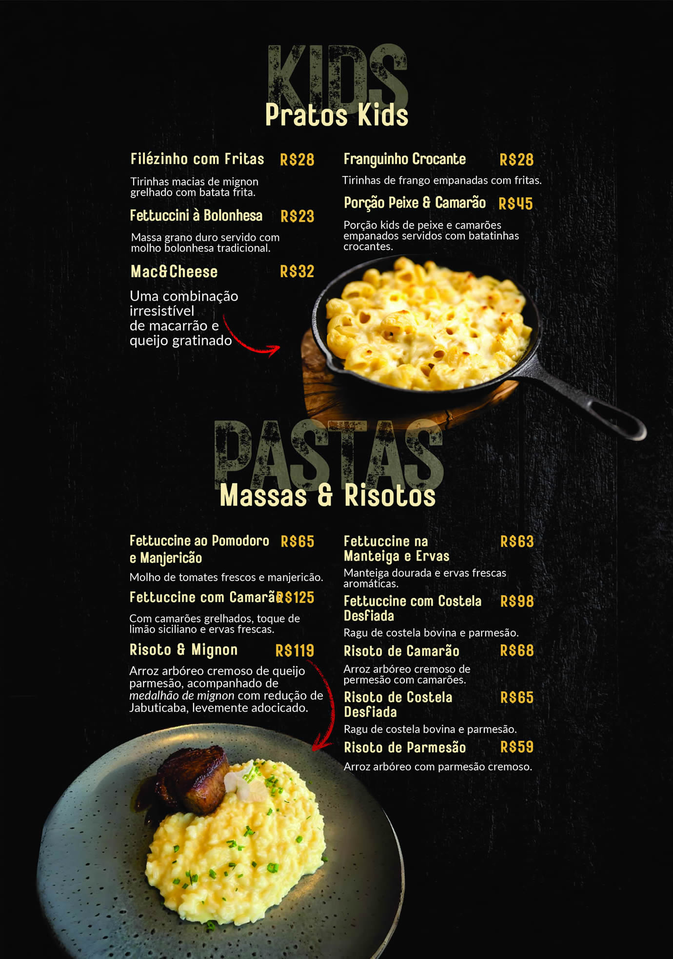 Menu RedTrees
